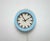 Postmodern Vintage Italian Wall Clock from Junghans, 1980s For Sale - Image 3 of 18