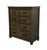 Contemporary A-America Glacier Point Collection Solid New Zealand Pine 44" Double Chest - Greystone Finish For Sale - Image 3 of 13