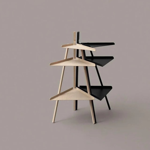 Wood Trio Corner Furniture by Achille Castiglioni and Giancarlo Pozzi for Karakter For Sale - Image 7 of 9