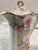 Antique Haviland Limoges French Chocolate Pot W/ Pink Rose Motif & Ribbon Handle For Sale - Image 11 of 11