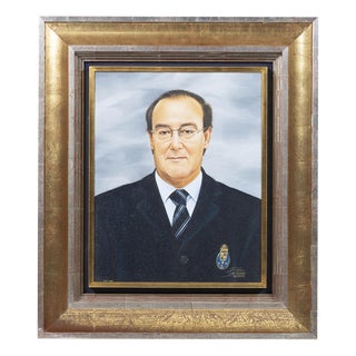 Pedro Ferreira, Pinto Da Costa, 2001, Oil on Canvas For Sale