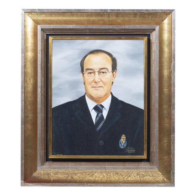Pedro Ferreira, Pinto Da Costa, 2001, Oil on Canvas For Sale