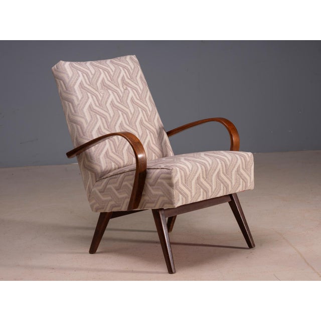 Bentwood Lounge Chairs by Jaroslav Šmídek, 1950s, Set of 2 For Sale - Image 11 of 13