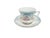 Art Nouveau Coffee Cup and Saucer from Tielsch, Poland, 1950s, Set of 2 For Sale - Image 4 of 13