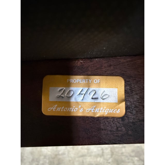 Brown Set of 8 Spectacular Antique 1830 Chippendale Mahogany Dining Chairs For Sale - Image 8 of 18