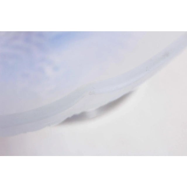 1930s Art Nouveau Opalescent Glass Bowl by Julien France For Sale - Image 5 of 12