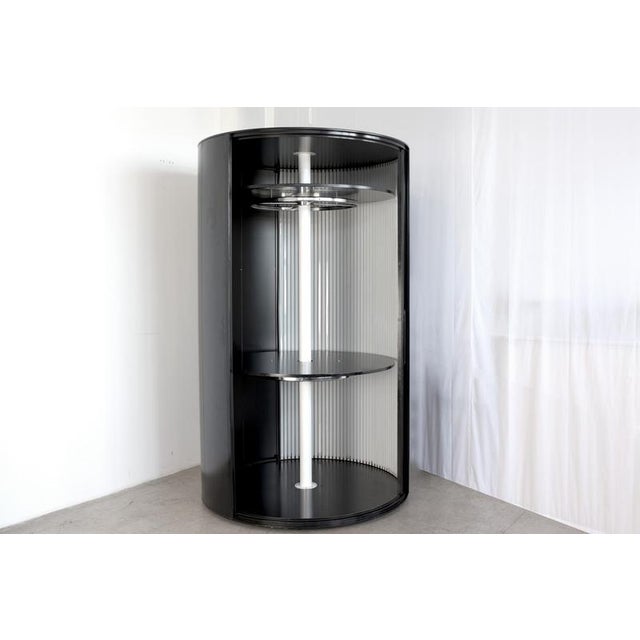 Cylindrical Wardrobe, Italy, 1985 For Sale - Image 3 of 15