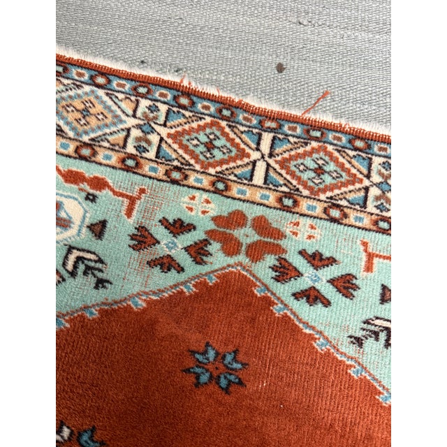 Late 20th Century 2ft 7in × 9ft Wool Runner For Sale - Image 5 of 12