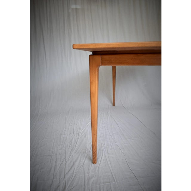 Brown Mid-Century Dining Table from Dřevotvar, 1970s For Sale - Image 8 of 14