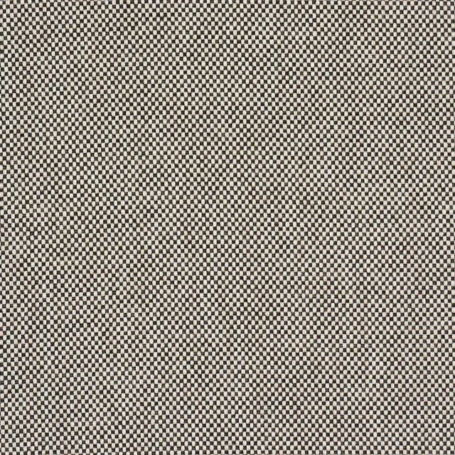 Contemporary Schumacher Brock Indoor/Outdoor Fabric In Black For Sale - Image 3 of 3