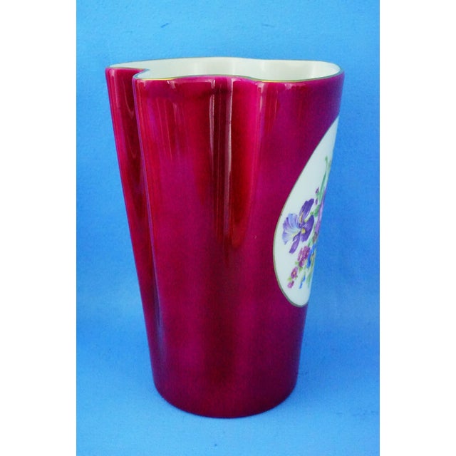 Vintage Porcelain Cartoccio-Shaped Vase by Guido Andlovitz for SCI Verbano, 1930s For Sale - Image 3 of 18
