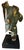 20th Century Bronze Nude Male Sculptures, Set of 2 For Sale - Image 6 of 7