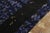 1950s Rug & Kilim’s Scandinavian Style Rug All Over Blue, Black Geometric Pattern For Sale - Image 5 of 8