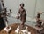 19th Century French Bronze Clock and Garniture For Sale - Image 5 of 9