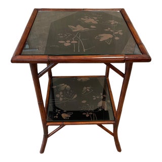 Palecek Edwardian "Art De Chine" End Table For Sale