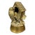 Vintage English Brass Bird and Birdhouse For Sale