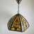 Tiffany Stained Glass Pendant Light, 1960s For Sale - Image 3 of 16
