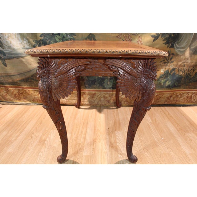 Carved Center Table, 18th Century For Sale - Image 10 of 11