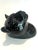 1980s Vintage Rare Black Panther Wall Vase For Sale - Image 5 of 7