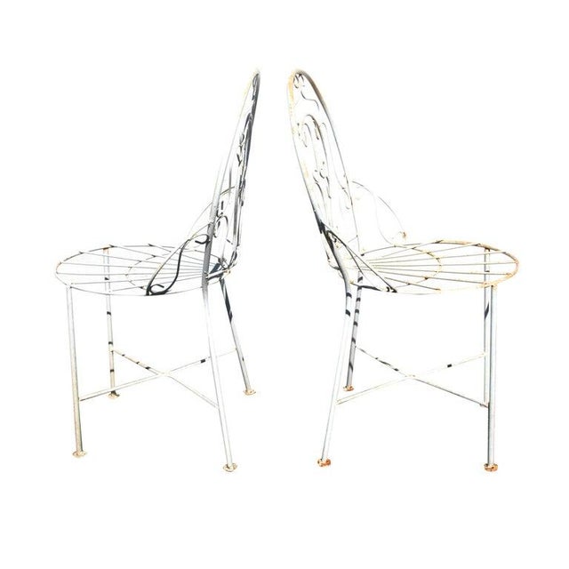 Mid 20th Century Victorian Style Outdoor Arm Chairs - a Pair For Sale In Houston - Image 6 of 10