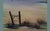 1960s Vintage P. Wellington Large Winter Homestead Oil Painting - Signed For Sale - Image 6 of 10