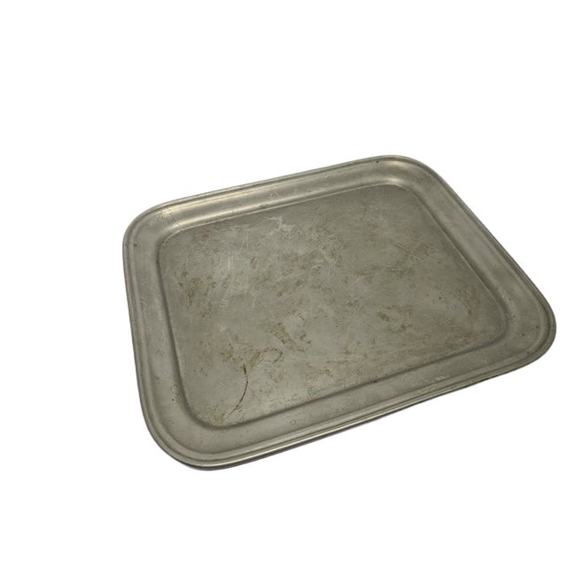 Metal Art Deco Tray, Poland, 1930s For Sale - Image 7 of 7