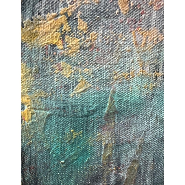 1960s Framed Oil Figurative Paintings, Signed M. Perez, Set of 2 For Sale - Image 10 of 11