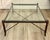 Here is a beautiful vintage Hollywood Regency coffee table, believed to date to the 1980s, in the style of Maitland-Smith....