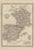 Late 19th Century Antique Map of France, Spain and Portugal by Johnson, 1872 For Sale - Image 5 of 5