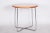 Wood Bauhaus Round Tubular Chrome & Beech Coffee Table attributed to Vichr, 1930s For Sale - Image 7 of 8