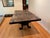 Chocolate 500 Year-Old Stunning Church Door Dining Room Table For Sale - Image 8 of 8