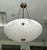 French 1970s Directoire Style French Alabaster Pendant Chandelier For Sale - Image 3 of 18