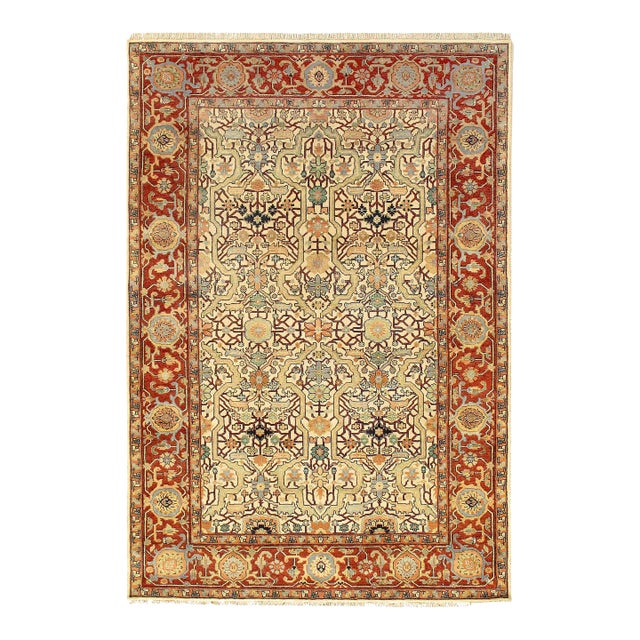 Fine Hand Knotted Ralph Lauren Design For Sale