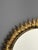 Mid-Century Modern Hollywood Regency Spanish Gilt Metal Sun Mirror, 1950s For Sale - Image 9 of 18