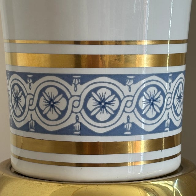 Mid-20th Century Chapman Chinoiserie Porcelain Table Lamp For Sale In Baltimore - Image 6 of 18