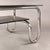 Italian Space Age Steel and Smoked Glass Coffee Table, 1970s For Sale - Image 6 of 8