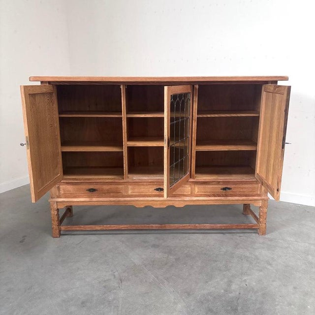 Oak Sideboard by Henning Kjaernulf, Denmark, 1960s For Sale - Image 11 of 17