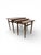Mid-Century Modern Walnut Nesting Tables - Set of 3 For Sale - Image 4 of 8