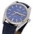 Contemporary 1960s Rolex 6694 Oysterdate Precision Blue Sunburst Dial 34mm Watch For Sale - Image 3 of 8