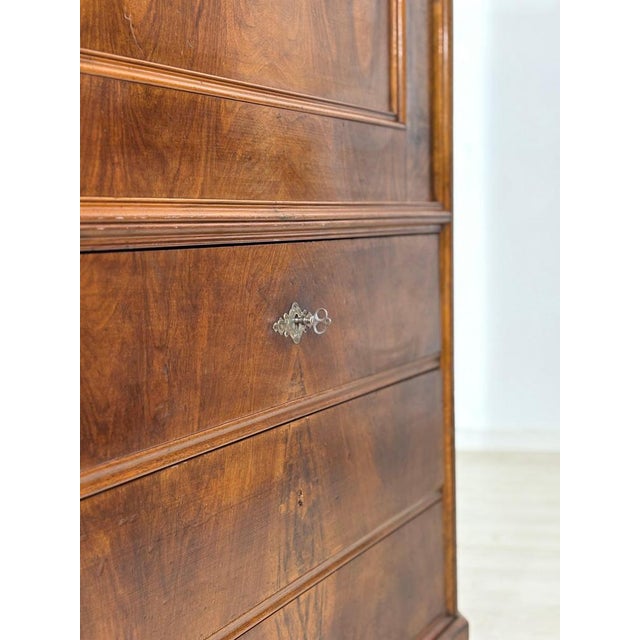 Antique Biedermeier Secretaire, 1880 For Sale - Image 11 of 14
