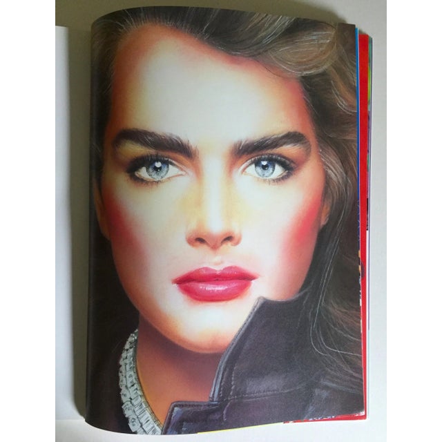 Peach Richard Bernstein 1984 1st Edition "Megastar" Pop Art Oversized Collector's Book For Sale - Image 8 of 11