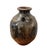Farmhouse Antique 18th C French Provincial Walnut Oil Jug Jar in Rich Brown Glazed Terracotta For Sale - Image 3 of 8