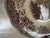 Antique Brown Transferware Shallow Bowl For Sale - Image 9 of 12
