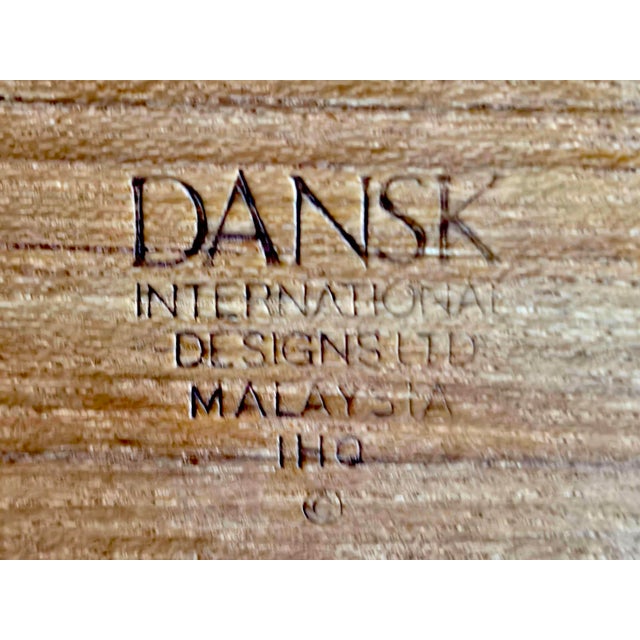 Wood Vintage Dansk Teak Wood Breakfast/Laptop Tray For Sale - Image 7 of 12