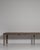 Gray Late 20th Century France Weathered Grey Metal Long Metal-Legged Bench Table For Sale - Image 8 of 11