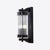 Metal Small Black Elon Wall Light from Pure White Lines For Sale - Image 7 of 9