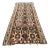 Vintage Brown Turkish Kilim Rug - 55" X137" For Sale
