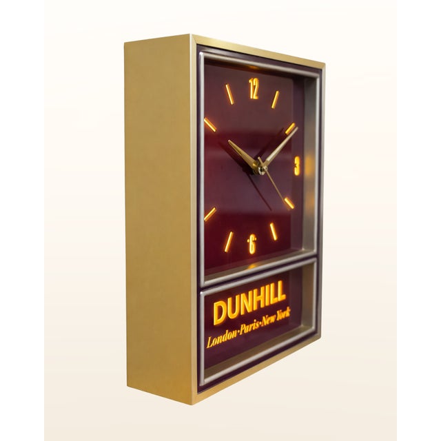 Vintage Clock from Dunhill, 1970s For Sale - Image 6 of 6