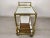 Gold Art Deco Modern Trolley by Jacques Adnet For Sale - Image 8 of 18