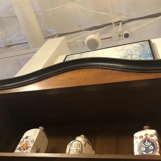 1990s 1990s Italian Handcarved Wooden Bookcase For Sale - Image 5 of 13